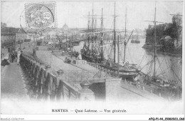 AFQP1-44-0035 - NANTES - Quai Lafosse - Vue Générale  - Nantes