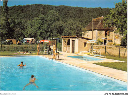 AFGP9-46-0798 - CONCORES - La Piscines Avec En Fond Le Camping - L'acceuil Et Le Bar  - Autres & Non Classés