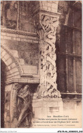 AFGP8-46-0671 - SOUILLAC - Belles Sculptures Formant Colonne Située à L'intérieur De L'eglise  - Souillac