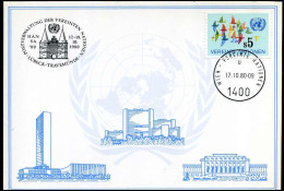 MC - Postverwaltung Der Vereinten Nationen - Hansa '80 - Maximumkaarten