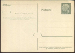 Postkarte - 8 Pfennig - Postcards - Mint