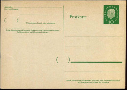 Postkarte - 10 Pfennig - Postcards - Mint