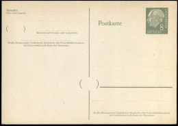 Postkarte - 8 Pfennig - Postales - Nuevos