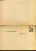 Postkarte -  15 Pfennig - Mit Antwortkarte - Postcards - Mint