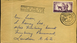 Cover Front To London, England - Storia Postale