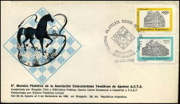 FDC - II° Muestra Filatelica De La Asociacion Celeccionistas Tematicos De Ajedrez A.C.T.A. - FDC