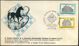 FDC - II° Muestra Filatelica De La Asociacion Celeccionistas Tematicos De Ajedrez A.C.T.A. - FDC