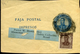 Fragment To Santa Catharina, Brazil - Postwaardestukken