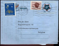 Lugbrief / Aerogramme - To Deurne,  - Airmail