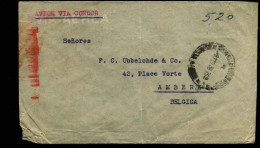 Airmail Cover To Antwerp, Belgium - "S.A. Talleres Metalurgicos San Martin 'TAMET', Buenos-Aires" - Luchtpost