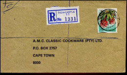 Registered Cover To Cape Town - Covers & Documents