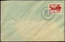 Dag Van De Postzegel 1943 Op Omslag - Cartas & Documentos