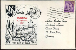 Hern Island - Europa 18. September 1961 - Covers & Documents