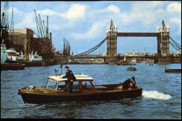 River Police At Tower Bridge, London - River Thames