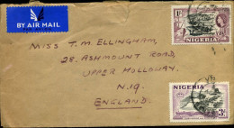 Cover To Upper Holloway, England - Nigeria (...-1960)