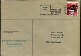 Cover To Basel - Storia Postale