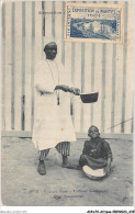 AHNP2-0245 - AFRIQUE - NANTES VIGNETTE EXPOSITION 1904 Village Nom - Tailleur Soudanais -Race Toucouleur SOUDAN - Nantes