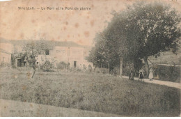 AHJP10-0064- 46 VIRE LE PORT ET LE PONT DE PIERRE CAFE HOTEL - Autres & Non Classés