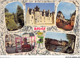 AFXP2-49-0149 - BAUGE - Le Couasnon - Le Chateau - Rue Victor-Hugo - Fontaine Place Du Roi Rene - Moulin A Eau Sur Le Co - Saumur