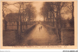 AFXP2-49-0111 - Champ-des Martyrs D'AVRILLE - La Grande Allée Dentrée De L'enclos - Angers