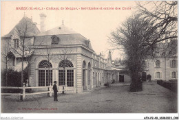 AFXP2-49-0093 - BREZE - Chateau De Meigne - Servitudes Et Entrée Des Chais - Saumur