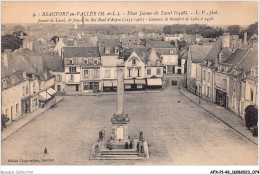 AFXP1-49-0038 - BEAUFORT-EN-VALLEE - Place Jeanne De Laval - Saumur