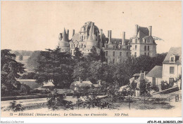 AFXP1-49-0028 - BRISSAC - Le Chateau - Vue D'ensemble - Angers