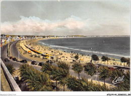 AFQP4-44-0419 - LA BAULE - La Plage Et Le Remblai Vus Du Casino  - La Baule-Escoublac