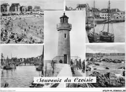 AFQP4-44-0395 - Souvenir Du CROISIC - Plage De Port-lin - Les Quais - Le Phare - Le Port - La Grande Côte  - Le Croisic