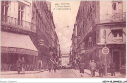 AIEP4-45-0418 - NANTES - La Place Graslin Et La Rue Crébillon - Nantes