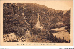 AIBP7-48-0746 - GORGES DU TARN - Entrée Du Cirque Des Beaumes  - Gorges Du Tarn