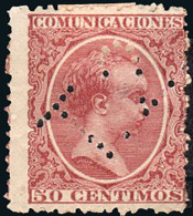 Madrid - Perforado - Edi * 224 - "T.2." (Telégrafos) - Unused Stamps