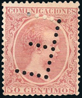 Madrid - Perforado - Edi * 224 - "E" Muy Grande - Unused Stamps