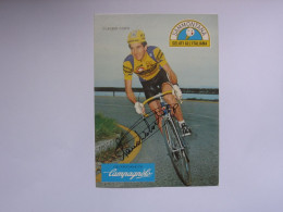 Cyclisme  -  Autographe - Carte Signée Claudio Corti - Cycling