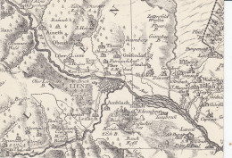 LIENZ. Ausschnitt Aus Dem Tirol-Atlas Von Peter Anich 1769/74 Mit Passendem Sonderstempel, Um 1976 - Lienz