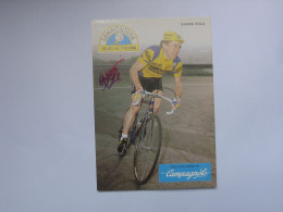 Cyclisme  -  Autographe - Carte Signée Gianni Zola - Wielrennen