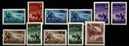 Triest Zone B - Lot Aus 1949 - Ungebraucht Mit Gummi Und Falzresten MH - Mint/hinged