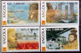 Angola 1996, 20 Years Of The State Oil Company, MNH Stamps Set - Angola