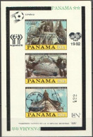 Panama 1980, Football World Cup, Zeppelin, Viking, BF IMPERFORATED - Panamá