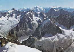 74, Chamonix Mont Blanc, Depuis L’Aiguille Du Midi, Panorama Sur Les Alpes Italiennes - Chamonix-Mont-Blanc