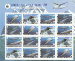 Bat 2003  - Fauna , WWF , Blue Whale , Bloc ,MNH , Mi Col.GB-AT - 1e - Unused Stamps
