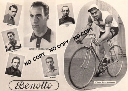 PHOTO CYCLISME REENFORCE GRAND QUALITÉ ( NO CARTE ) GROUPE TEAM BENOTTO 1951 - Ciclismo