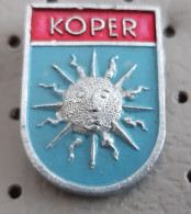 KOPER Coat Of Arms, Blason Slovenia Pin - Steden