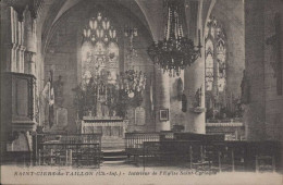 SAINT CIERS Du TAILLON Interieur De L'Eglise Saint Cyriaque - Sonstige & Ohne Zuordnung