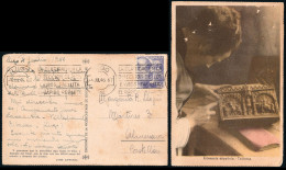 Lugo - Edi O TP 922 - Postal Mat Rodillo  "Lugo 4/Jul/45 - La Claridad En La Dirección...." A Madrid - Brieven En Documenten