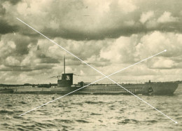 Orig. XXL Foto 50er Jahre Blick Auf U- Boot  36, German Submarine 36, U-Boot U 36? - Schiffe