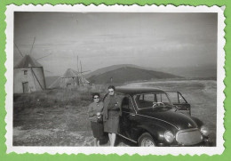 Moledo Do Minho - REAL PHOTO - Moinho De Vento - Molen - Windmill - Moulin. Viana Do Castelo. Portugal. - Windmills