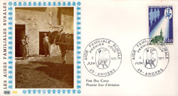 FDC 1971 AIDE FAMILIALE RURALE - 1970-1979