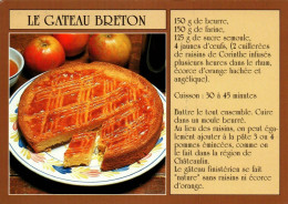 N°42607 Z -cpsm Le Gateau Breton- - Recipes (cooking)
