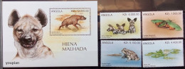 Angola 1996, Flora And Fauna Of Angola, MNH S/S And Stamps Set - Angola